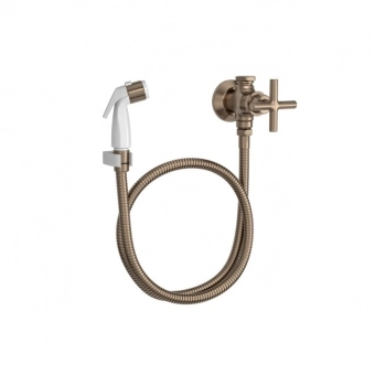 Ducha Higiênica com Registro e Derivação Duna - Corten - Deca#SIM#