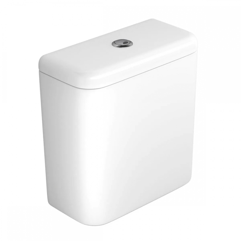 Caixa Acoplada  Acionamento Duo para Bacias Carrara Nuova - Branco Gelo - Deca#SIM#