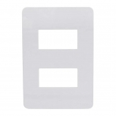 Placa 2 Postos Separados 4x2 Pial Plus#SIMONLEX#