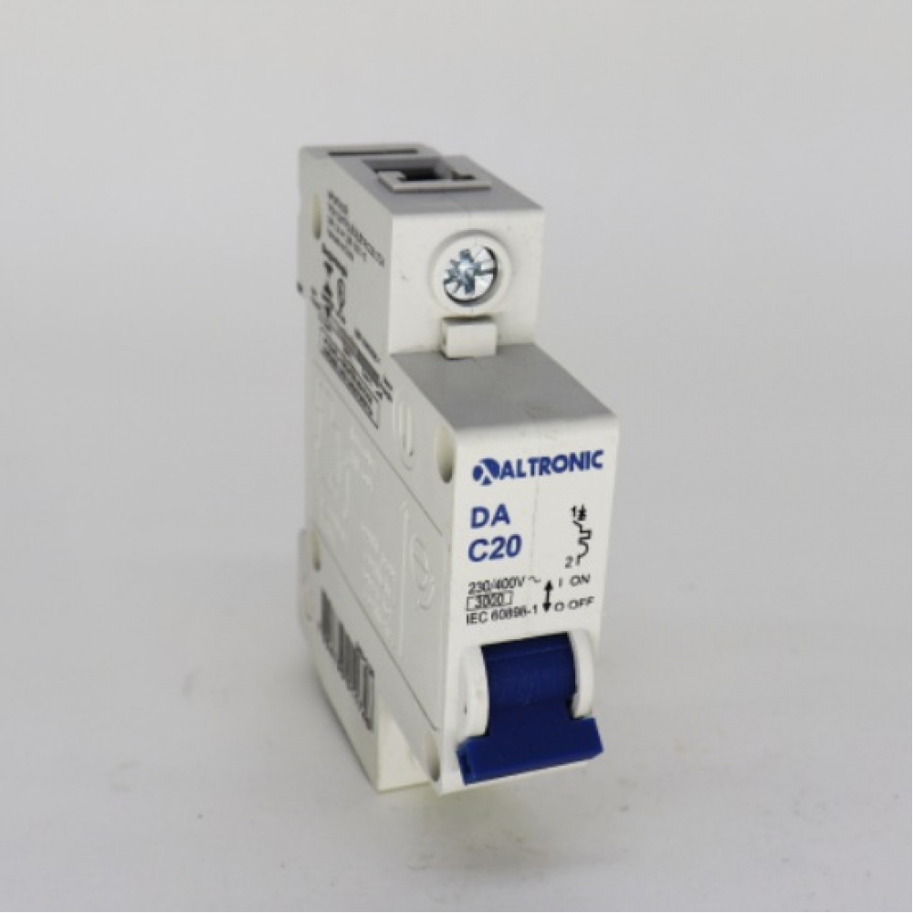 Disjuntor Unipolar Din C 20A 3kA - Tron#SIMONLEX#
