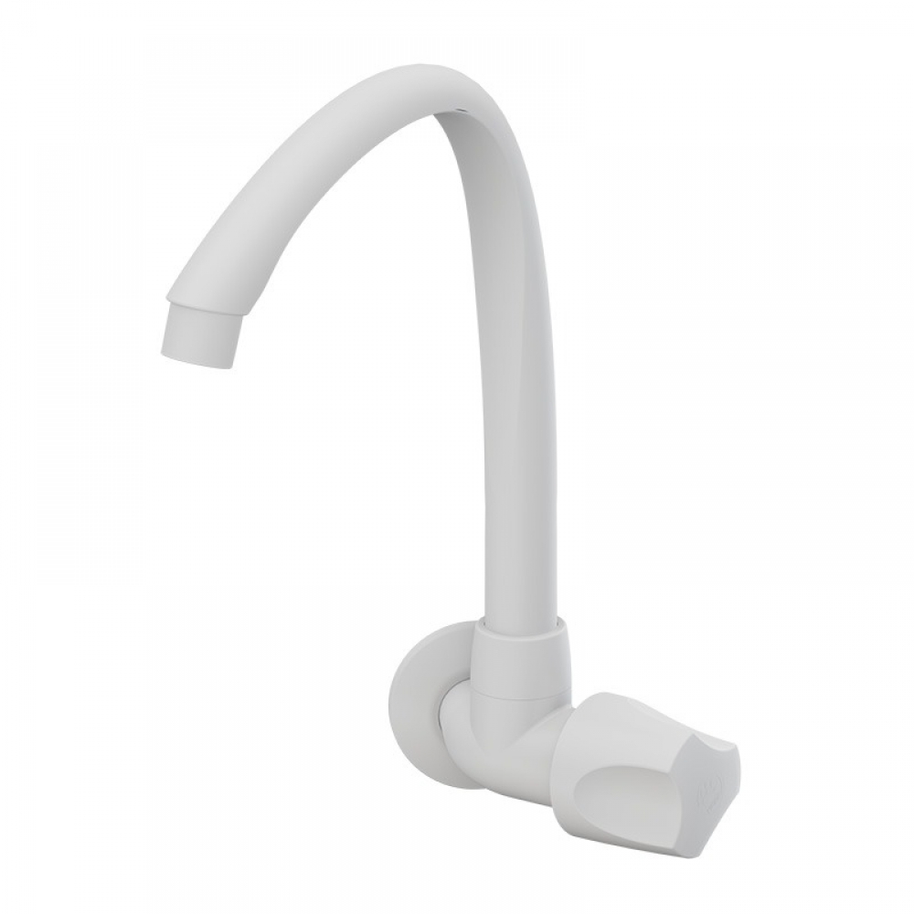 Torneira Cozinha Parede Alta Móvel Orbe Branca 1/2-3/4 - Tigre#SIMONLEX#