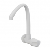 Torneira Cozinha Parede Alta Móvel Orbe Branca 1/2-3/4 - Tigre#SIMONLEX#