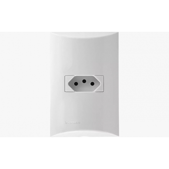 Brava Tomada 2P+T 10A - Soprano#SIMONLEX#