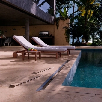 Ralo Linear 120cm Infinity Pvc Tampa Oculta#SIMONLEX#