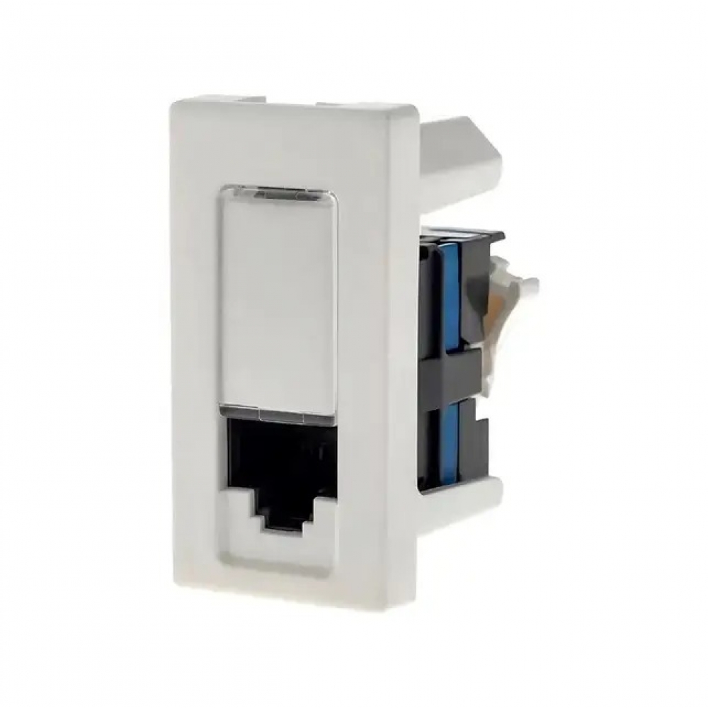 Módulo Tomada RJ45 CAT5 LCS2 Pial Plus  - Branco#SIMONLEX#
