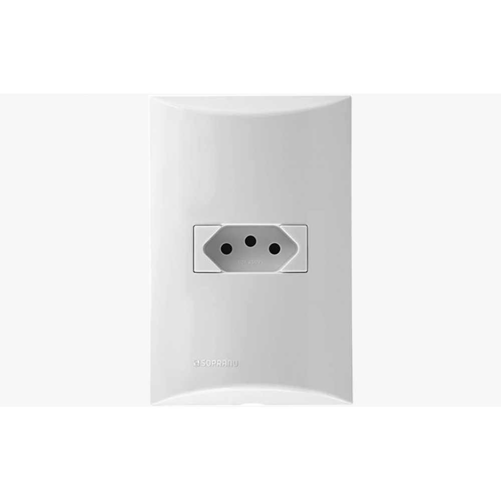 Brava Tomada 2P+T 20A - Soprano#SIMONLEX#