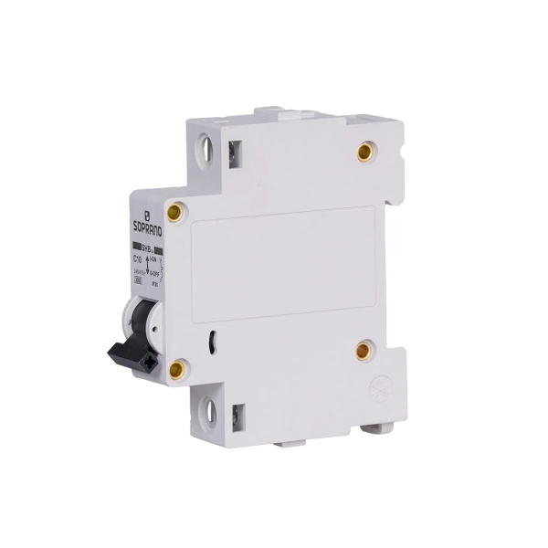 Disjuntor Unipolar 10A Din C Shb Gii 3kA - Soprano#SIMONLEX#