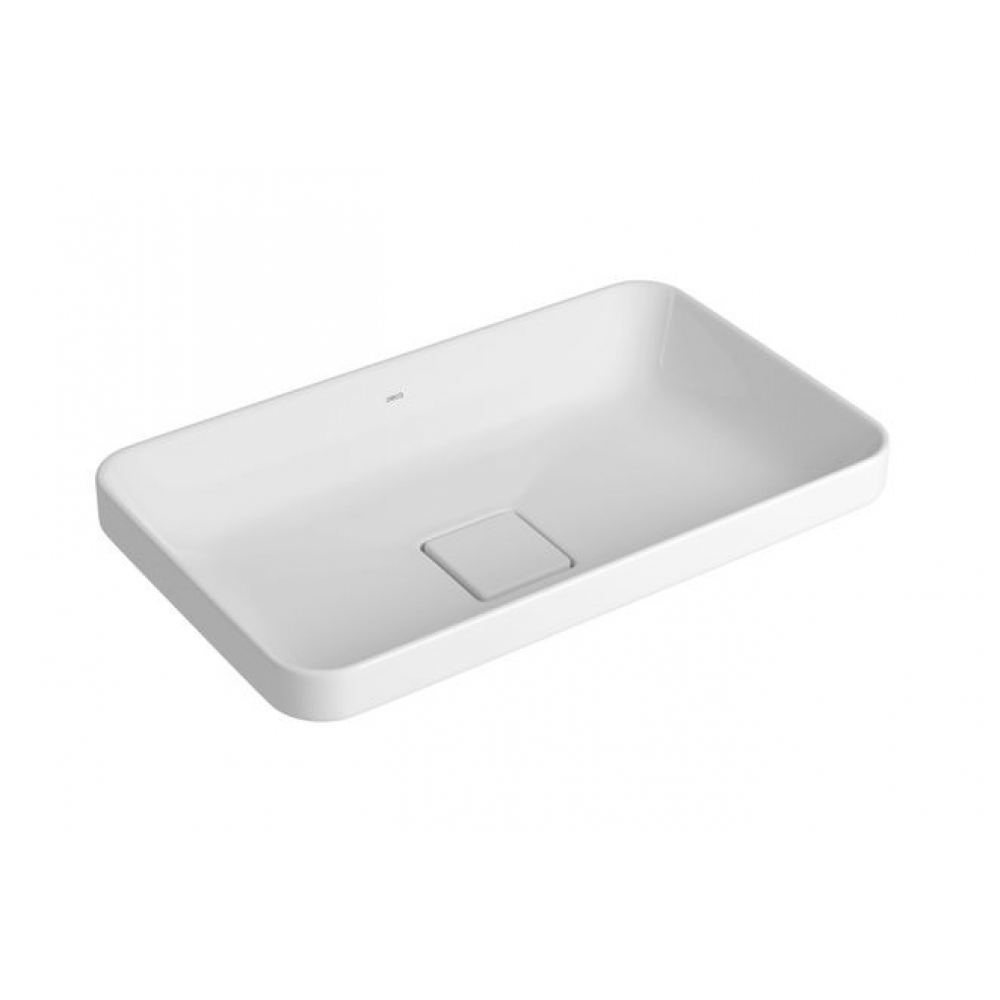 Cuba De Sobrepor Slim Retangular 50cm Branco - Deca#SIM#