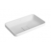 Cuba De Sobrepor Slim Retangular 50cm Branco - Deca#SIM#