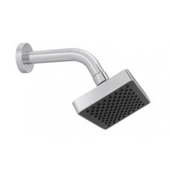 Chuveiro Retangular Parede Desviador 90x150mm Flex  - Cromado - Deca#SIM#