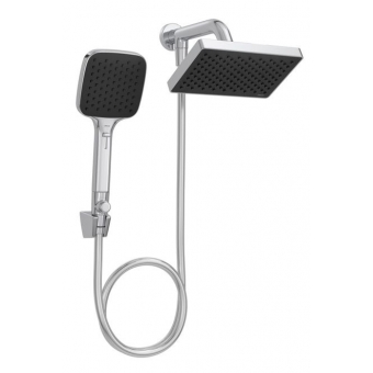 Chuveiro Retangular Parede Com Desviador Flex Plus - Cromado - Deca#SIM#