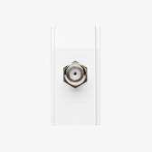 Duale Módulo Tomada Cabo Coaxial - Soprano#SIMONLEX#