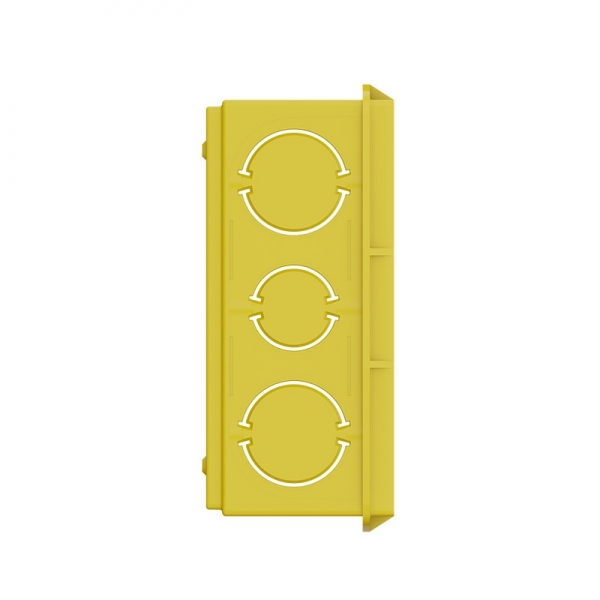 Caixa De Luz pvc 4 X 4 Amarela - Tigre#SIMONLEX#