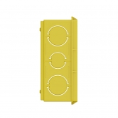 Caixa De Luz pvc 4 X 4 Amarela - Tigre#SIMONLEX#