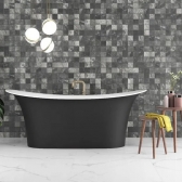 Revestimento 10x10 Fiji Black Mesh Mate - Caixa Com 1,92 m2 - Eliane#SIMONLEX#