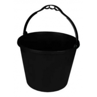 Balde Plástico Preto - Cortag#SIMONLEX#