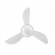 Ventilador De Teto Sunny Branco 3 PAS 220v - Ventisol#SIMONLEX#
