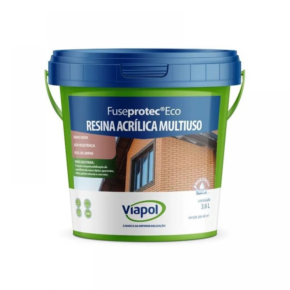 FuseProtec Super Resina Acrilíca Fosco  3,6l - Viapol#SIMONLEX#