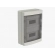 Quadro de Distribuição de Pvc Sobrepor Branco 24 Disjuntores Din S/Barr IP65 -Soprano#SIMONLEX#