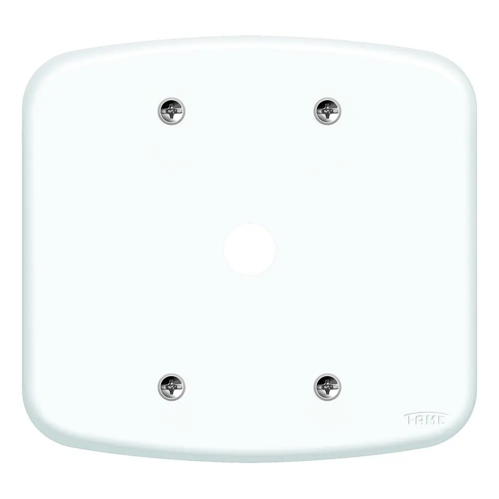 Fame Blanc Placa 4X4 C/ Furo#SIMONLEX#