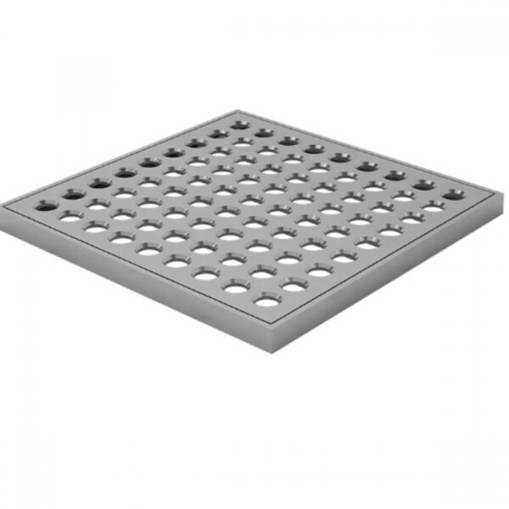 Grelha Quadrada Cromado - Fani#SIMONLEX#