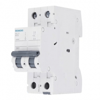 Disjuntor 5SL Din C Bipolar 25A - Siemens#SIMONLEX#