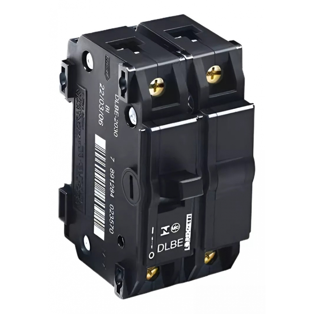 Disjuntor Bipolar Nema 10A - Lorenzetti#SIMONLEX#