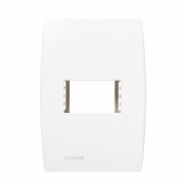 Placa 4x2 1 Modulo Horizontal C/Suporte Ilus - Soprano#SIMONLEX#