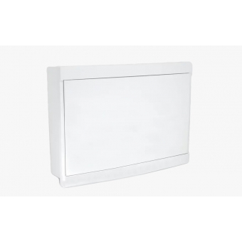 Quadro de Distribuição de Pvc Embutir Branco 36 Disjuntores Din Sem Barramento - Soprano#SIMONLEX#