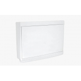 Quadro de Distribuição de Pvc Embutir Branco 36 Disjuntores Din Sem Barramento - Soprano#SIMONLEX#
