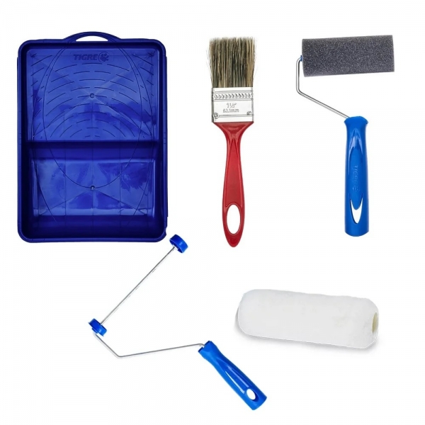 Kit Pintura Pratic 5 Peças - Tigre#SIMONLEX#