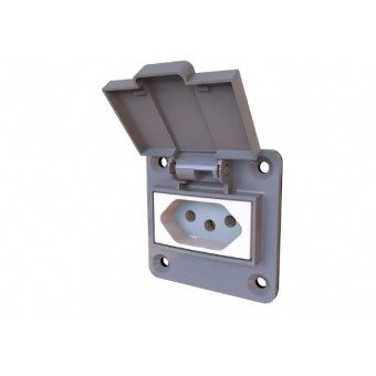 Tomada Embutir 2P+T 20A 250v - Soprano#SIMONLEX#