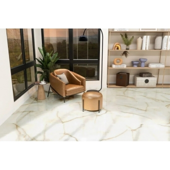 Porcelanato 62x121 Gran Palazzo Di Cristallo Lux Polido - Caixa Com 2,26 m2 - Castelli#SIMONLEX#