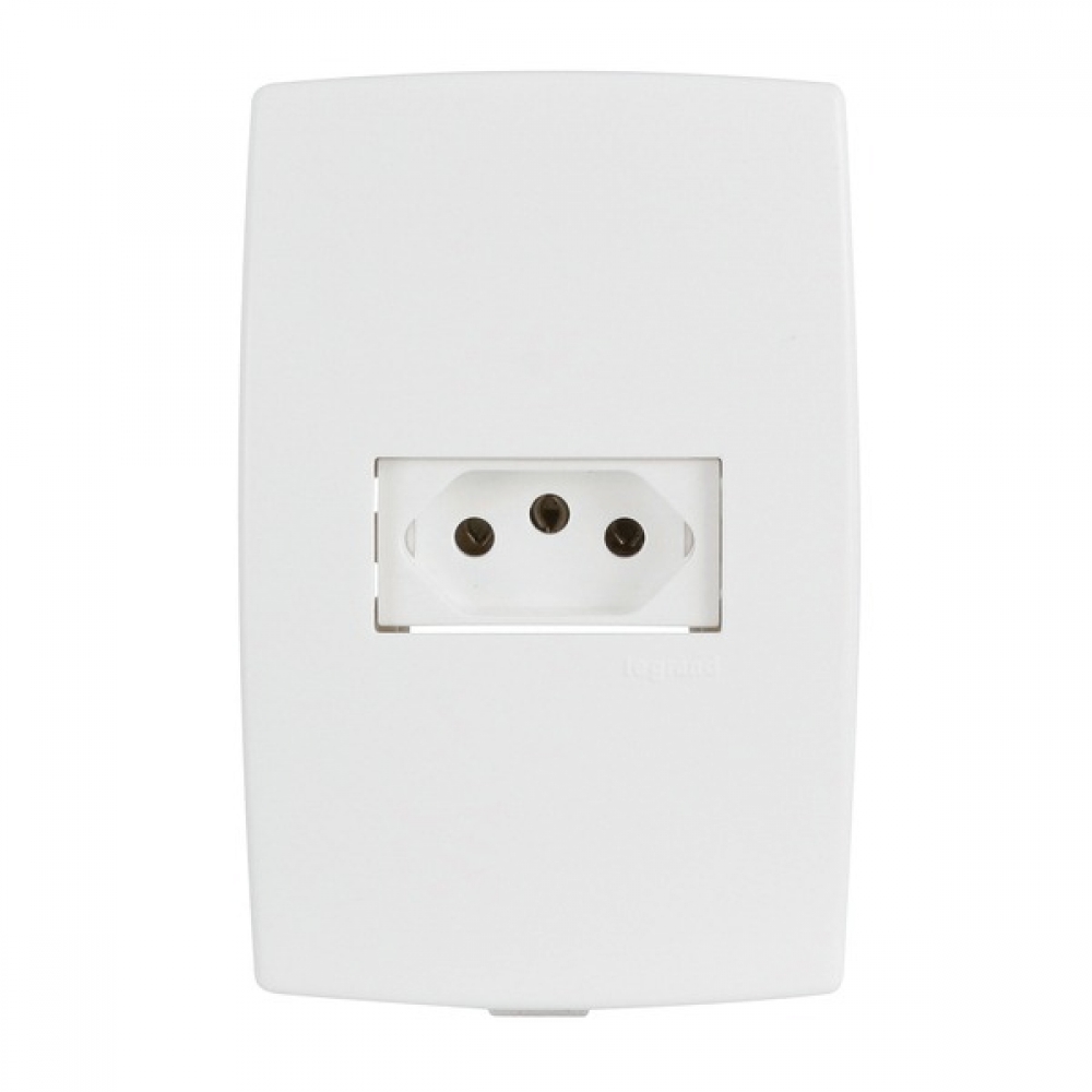 Tomada 2P+T 20A Branca - Pial plus#SIMONLEX#