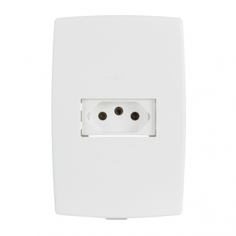 Tomada 2P+T 20A Branca - Pial plus#SIMONLEX#