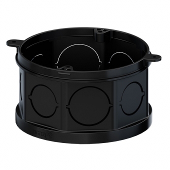 Caixa Octogonal pvc 4 X 4  Preta - Tigre#SIMONLEX#