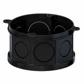 Caixa Octogonal pvc 4 X 4  Preta - Tigre#SIMONLEX#