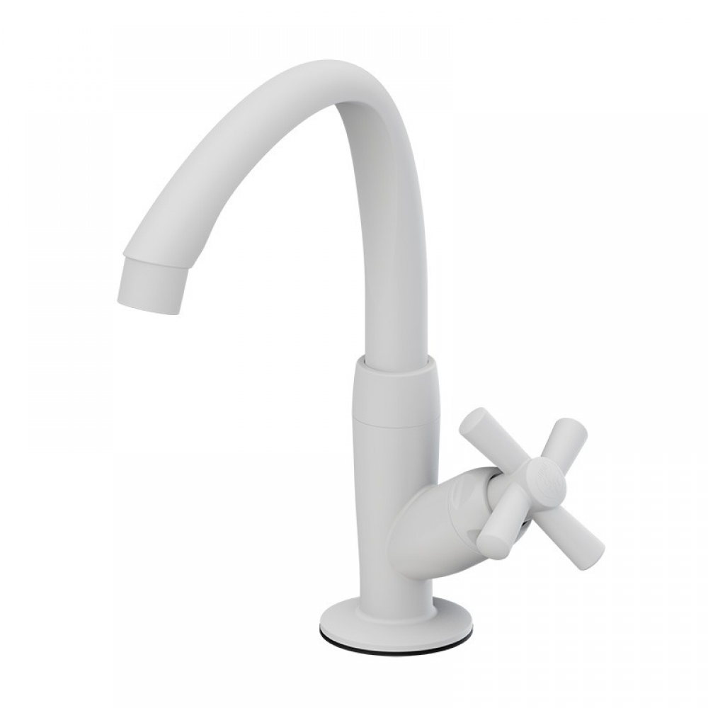 Torneira Para Cozinha Mesa Alta Móvel Cross Branca 1/2 - Tigre#SIMONLEX#