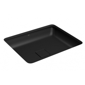 Cuba De Embutir Retangular 50cm  - Ébano Fosco - Deca#SIM#