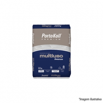 Argamassa Portokoll 20kg Premium Branca#SIMONLEX#