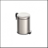 Lixeira com Pedal Brasil em Aço Inox com Acabamento Polido e Balde Interno 5l Tramontina#SIMONLEX#