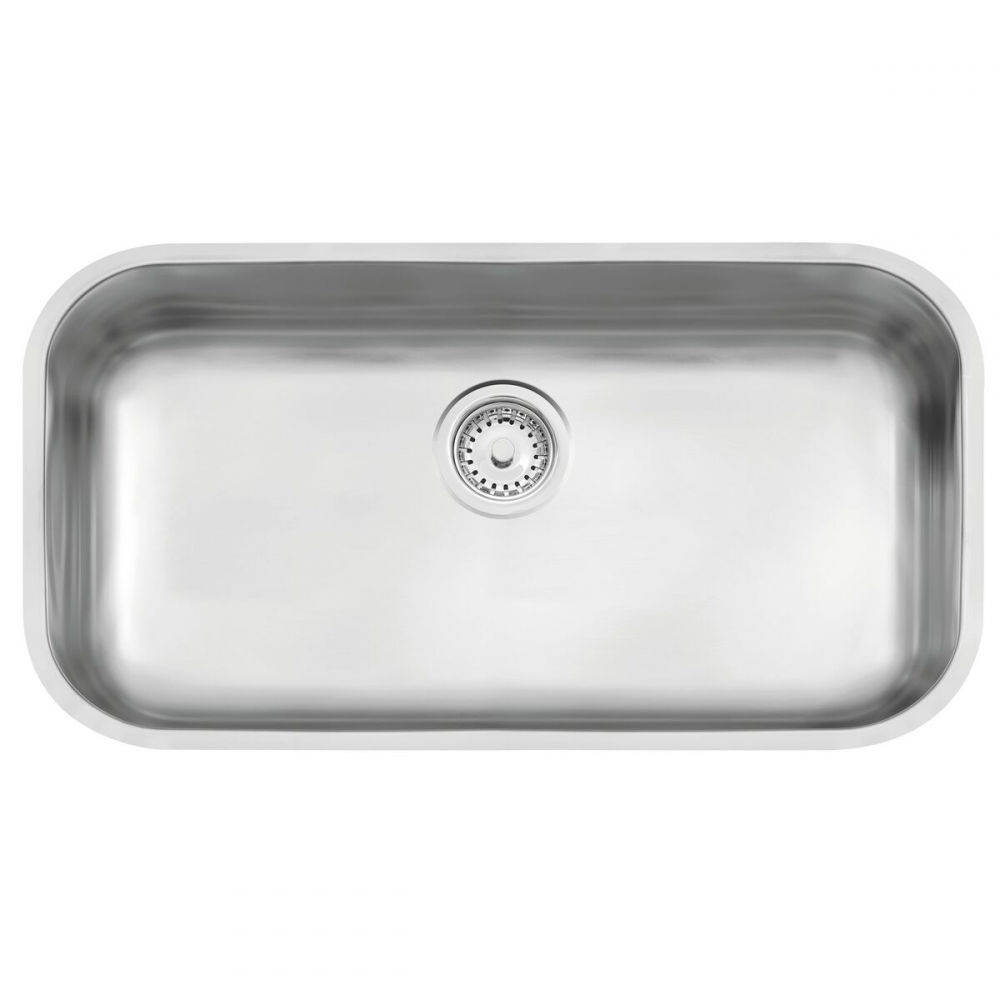 Cuba de Embutir de Inox 56x34 Acetinado Lavínia Com Válvula - Tramontina#SIM#