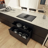 Cooktop Indução Duo 4EI 80 Com Sistema de Exaustão Integrado - Tramontina#SIM#