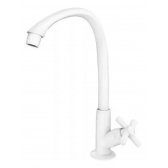 Torneira Cozinha Mesa Alta Móvel Cross Branca 1/2-3/4 - Tigre#SIMONLEX#