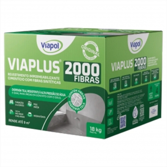 Viaplus 2.000 Fibras Cx 18kg - Viapol#SIMONLEX#