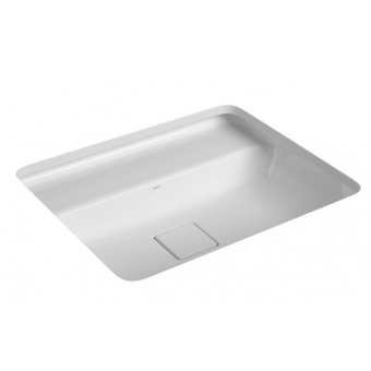 Cuba De Embutir Retangular Com Mesa 50cm Slim - Branca - Deca#SIM#