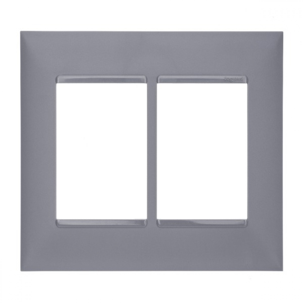 Placa 4X4 6 Postos Cinza - Pial Plus+#SIMONLEX#