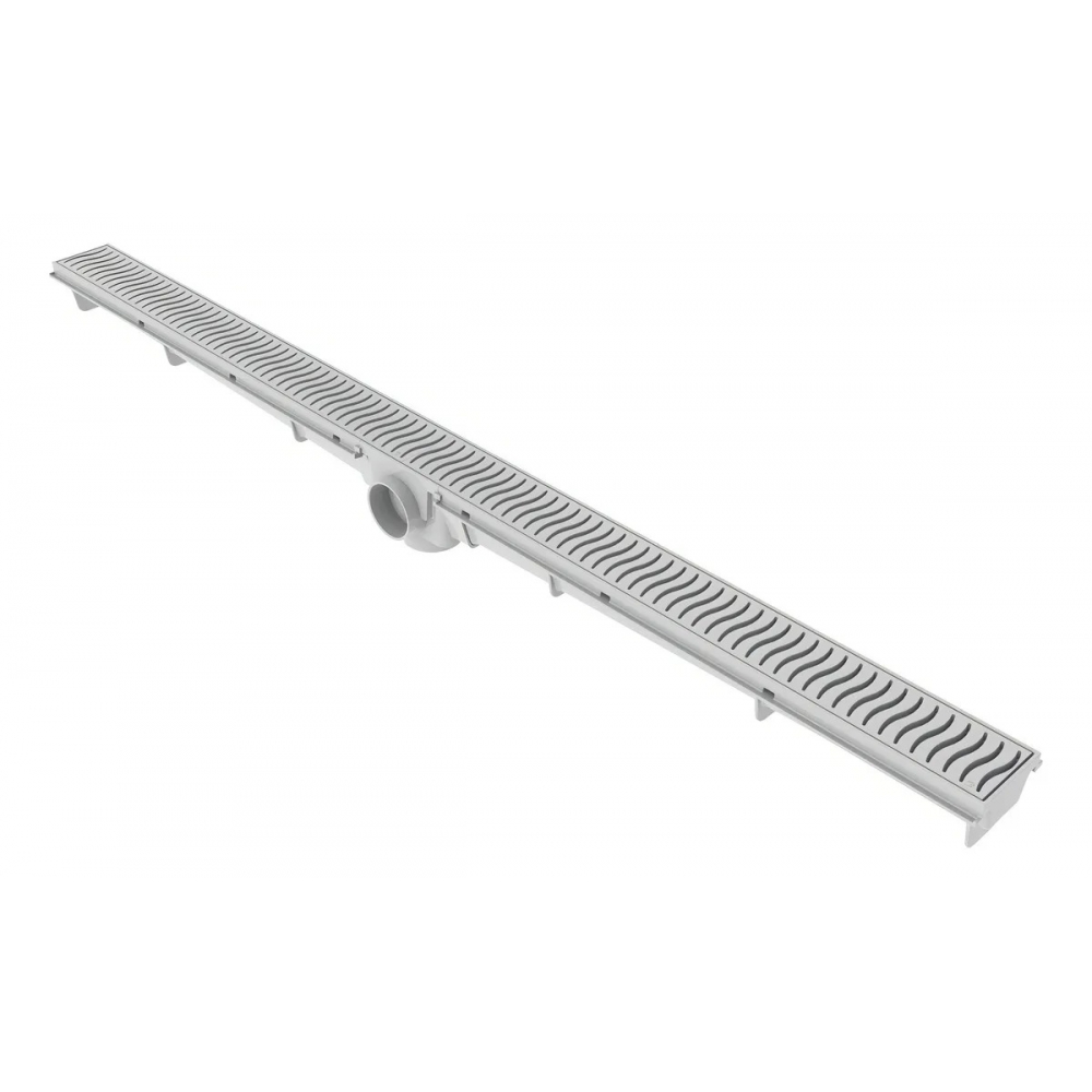 Ralo Linear 90cm Grelha Branca - Tigre#SIMONLEX#