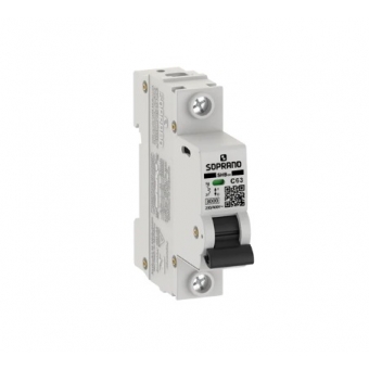 Disjuntor Unipolar Din 63A 3KA - Soprano#SIMONLEX#