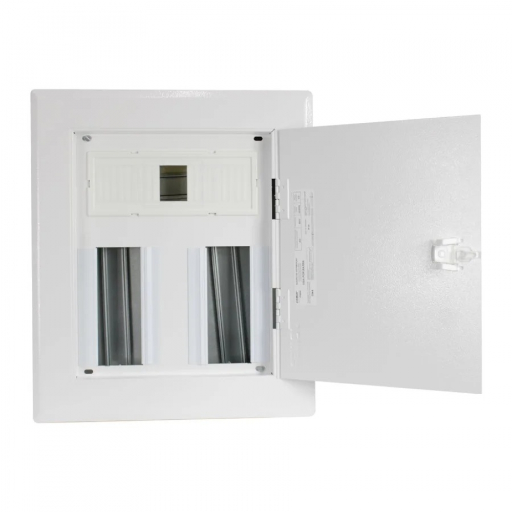 Quadro de Distribuição de Pvc Embutir 16 Disjuntores Din Com Barramento 100A - Cemar#SIMONLEX#
